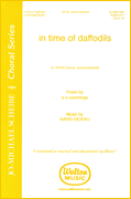 In Time of Daffodils SATB choral sheet music cover